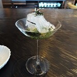 櫻井焙茶研究所 - 冷茶のコース：3.氷玉露一口