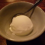 かちがらす - ☆サービスの柚子のシャーベット(*^^)v☆