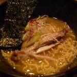 かちがらす - ☆自家製のチキンラーメンも鶏骨な感じでとろりんで不思議に美味しい☆