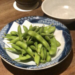 れんこん - 枝豆の塩茹で 冷製