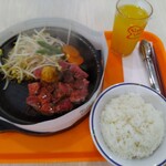 ペッパーランチ - サービスステーキ(２００ｇ・１２３２円）