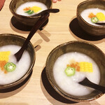 おいしいワイン 季節のお料理 ハチアナ - お通し。