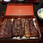 信川円 - うな重 (は)、一串半 (5,650円)