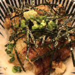 あつた蓬莱軒 - 2杯目 薬味をかけて