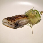 アカ - メヒカリの炭火焼　シェリーワインビネガーで