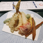京極寿司 - 目ごちの天ぷら