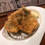 酒肴 新屋敷 - アジ増し(おかわり)