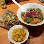 麺屋 六感堂 - 限定麺＋チャコ飯＋おつまみ