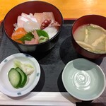 庄や - 【2020.9.14(月)】ワンコインランチ(海鮮丼)500円