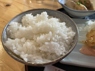 Otoko No Noren - 定食の米飯(普通盛)はこれくらい