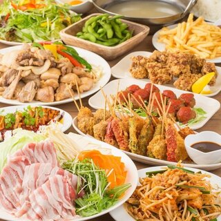 All-you-can-eat and drink 60 dishes for 3,500 yen♪We have a wide variety of great value courses♪