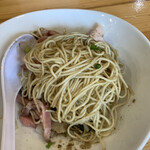 煮干らーめん 川むら - 和えた感じ