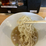 煮干らーめん 川むら - スープに浸けても旨い！