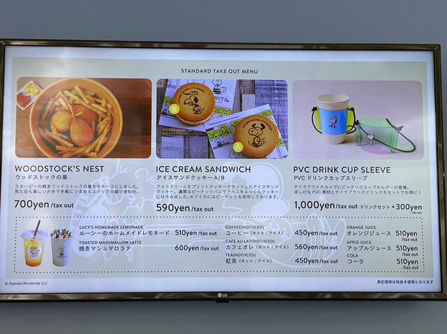 スヌーピーがテーマのカフェ By Idanbo Peanuts Cafe 名古屋 久屋大通 カフェ 食べログ