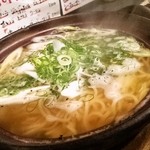 えどぼり 和じ庵 - 小鍋のあとの〆の中華そば