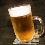 えどぼり 和じ庵 - 生ビールはスーパードライ