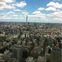 広東料理 センス - スカイツリーが見えるし青空は広がるし最高の眺望✨