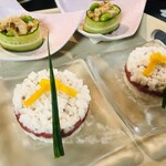 Izakaya Ukai - 【宴会コース】まぐろと長芋のミルフィーユ　ポテトサラダ
