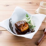 ■ Simmered mackerel in Hatcho miso