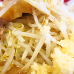 ラーメン二郎 - ヤサイ（そのまま）