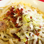 ラーメン二郎 - 白ネギ投下～♪