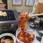 焼肉宝来軒 - 焼肉宝来軒(群馬県藤岡市藤岡)白菜キムチ