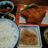 弁財船 - かれい唐揚定食（700円）