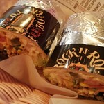 ロックンロール ブリトー - ブリトーlarge 半分にカットしてくれました