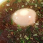 麺やBAR渦・スープと煮卵