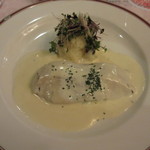 レストラン キエフ - 白身魚のサワークリーム煮