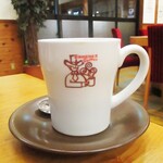 コメダ珈琲店 - ホットコーヒー コメダブレンド 430円に +100円 で、「たっぷりサイズ」 約1.5倍を頂きました。　　　　2020.09.14