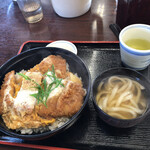 英ちゃんうどん - カツ丼（ミニうどん付き）