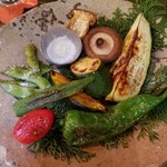 エンボカ - 釜焼き野菜の盛合せ