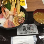 魚屋のどんぶり 魚錠 - 