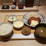 Yayoiken - チキン南蛮定食490円にタルタルソース50円追加