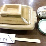 炭焼うな富士 - 白焼の器