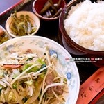 なかや - 野菜炒め定食