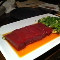天空焼肉 星遊山 - レバ刺し。これは最高に美味しかった