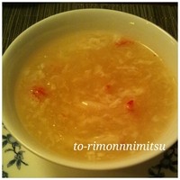 ホテルオークラレストラン名古屋 中国料理 桃花林 - 蟹肉と冬瓜のすり流し　ふかひれソース