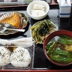 道の駅　いりひろせ - 「おにぎりセット」\650です（7/1UP）