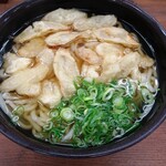 だいまるうどん - ごぼう天うどん(大盛)