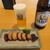 レストラン ポルックス - ビールはやはり、サックラ！
