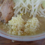 ラーメン二郎 - ちゃんとWしてるでしょ～(^^♪