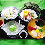 魚茂 - 懐石料理(一例)