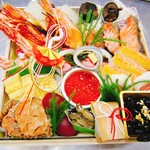 魚茂 - おせち料理(一例)