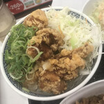 吉野家 - おろし唐揚げ丼　558(税抜)円