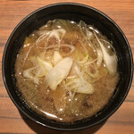 ぶた と 和いん - 味噌汁