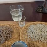 まき埜 - ●2種盛(10割盛+田舎)1600+2種盛(盛+田舎)1500+ﾂﾏﾐ6種盛1300+冷酒各1合900(東北泉･宝剣)=6,200円 2020年09月