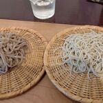 まき埜 - ●2種盛(10割盛+田舎)1600+2種盛(盛+田舎)1500+ﾂﾏﾐ6種盛1300+冷酒各1合900(東北泉･宝剣)=6,200円 2020年09月