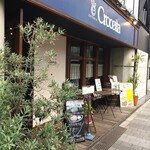 h OSTERIA Crocetta - 開店後の店舗外観